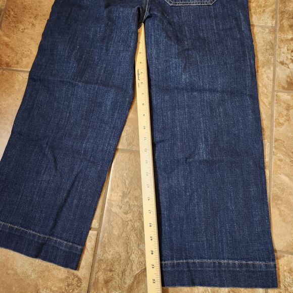 Talbots Flawless High Waist Wide Crop womens 2 - Picture 5 of 6